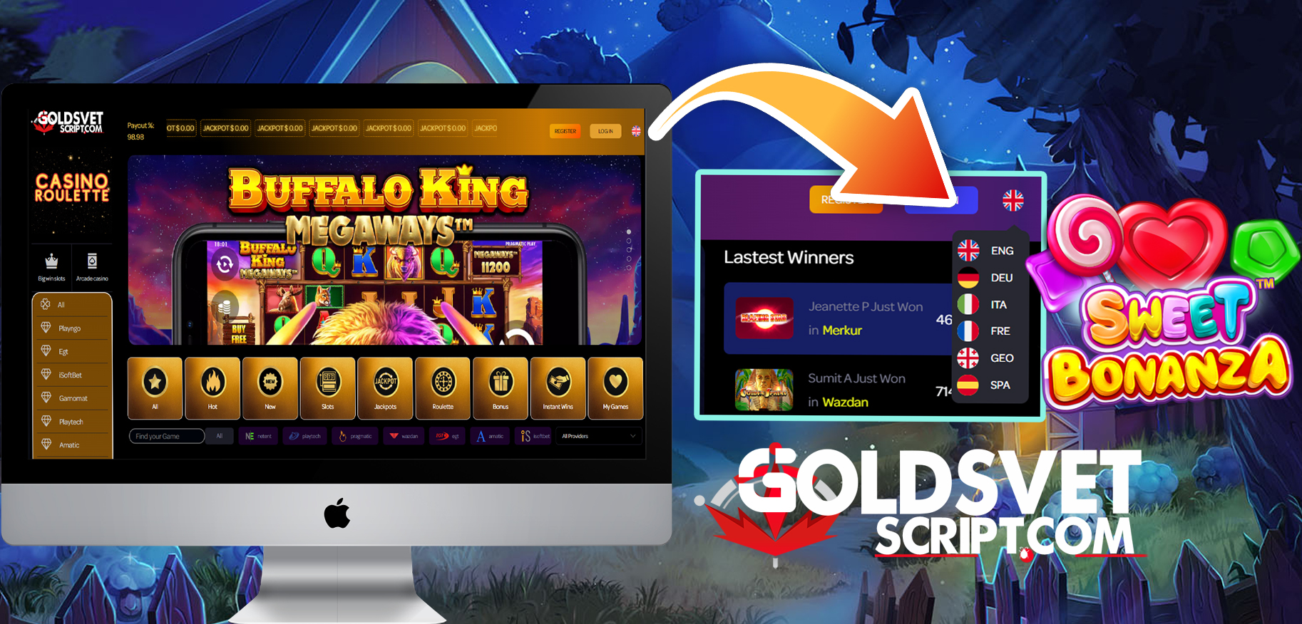 slotomatic goldsvet casino software